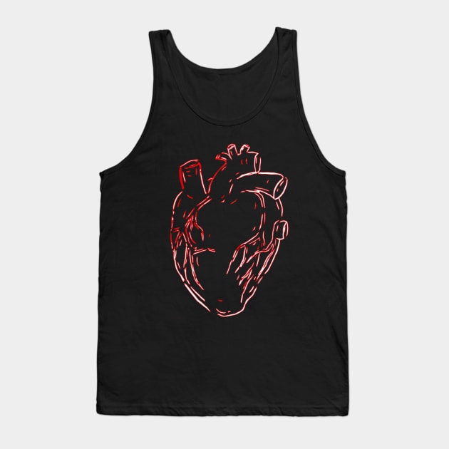 Take My Hollow Heart Tank Top by Squeeb Creative